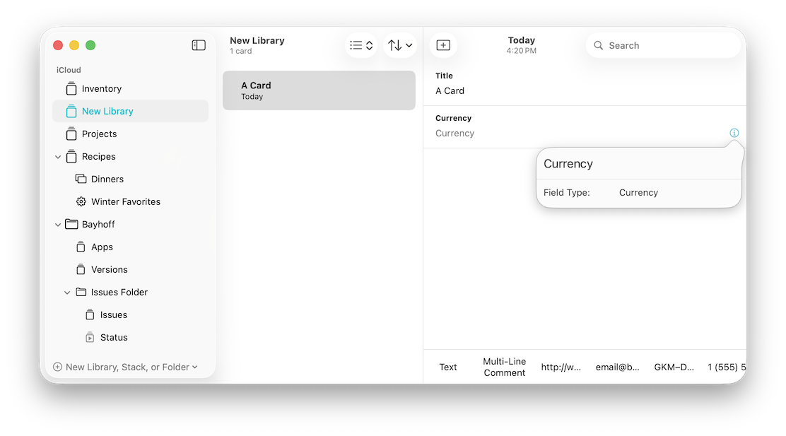 Own Library screenshot